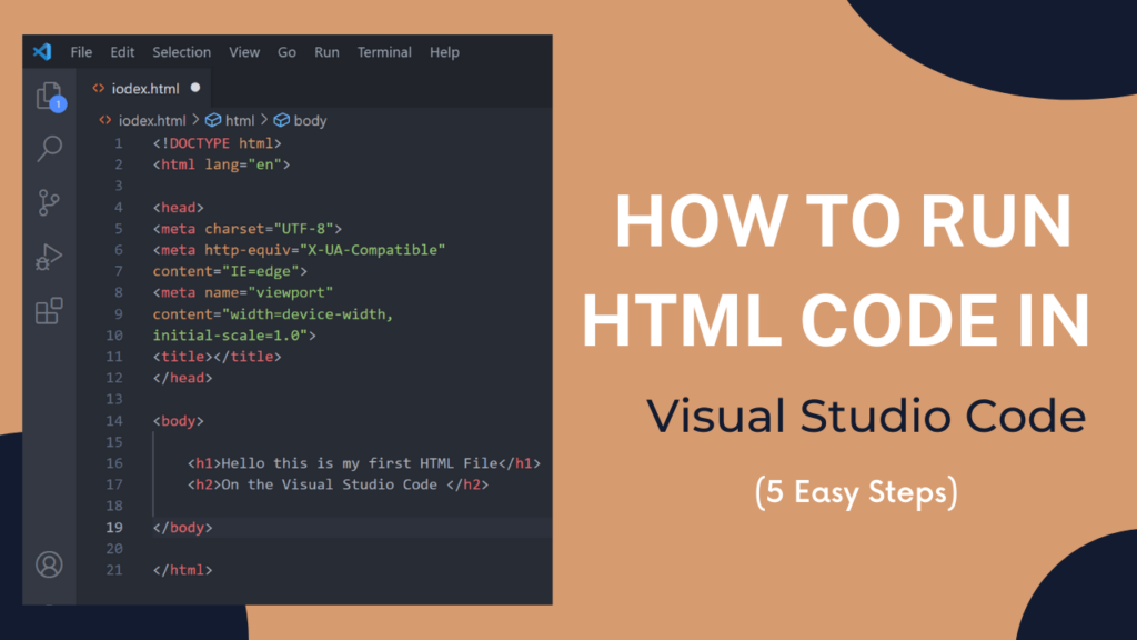 visual studio code html